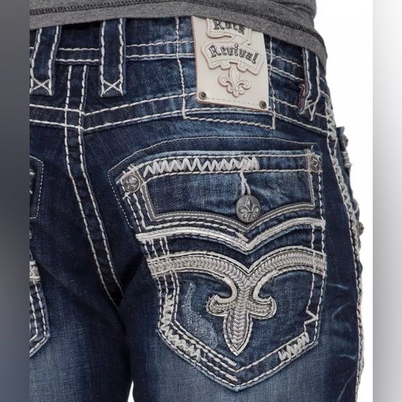 Rock Revival Jarrow Boot Jean 32x30 - Picture 4 of 8